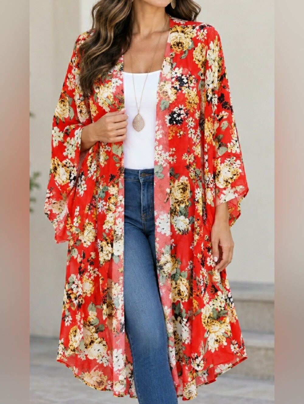 Floral Summer Kimono